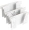 FOLDZILLA Puppentheater Kulissenset 45 x 85,8 x 1 cm aus Pappe Theater Karton Kasperletheater Regenbogentheater zum Ausmalen