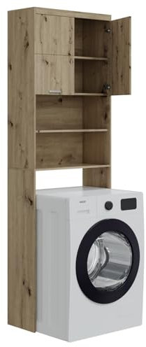 HWR - Armario para lavadora (63 x 24 x 187,5 cm)