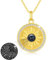REDSUN Sonne Halskette 925 Sterling Silber Gold Sonne Anhänger Halskette 100 Sprachen Ich Liebe Dich Kette Sonne Schmuck Geschenk Frauen Mädchen Geschenke