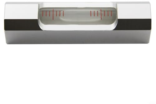 SMZhomeone Horizontal Level High Precision Metal Strip for SPIRIT Level Mechanical for SPIRIT Level Ruler Measuring Range 0.02 mm (Silver)