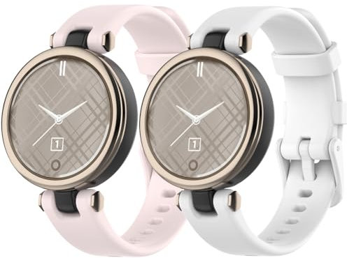 Pheant Sportarmband Kompatibel mit Garmin Lily Armband Silikon Ersatzarmband für Damen