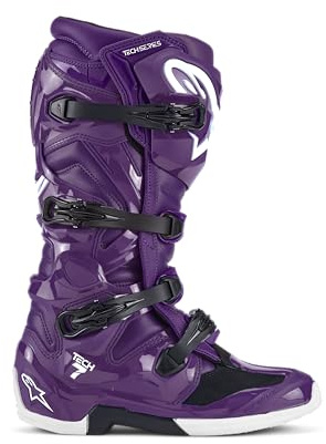 Alpinestars Tech 7 Stivali da motocross, porpora, 11 (45.5)