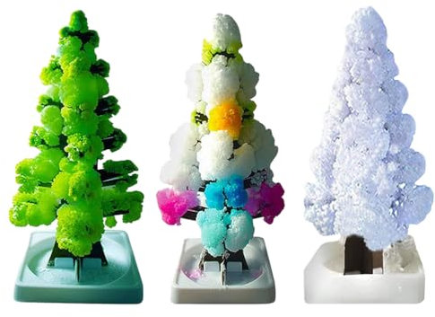 Mini-Weihnachtsbaum, Magisch Wachsend, Kristall-Wachstumsset, Buntes DIY-Kristall-Wachstumsset von Aper Tree, Züchten Sie Einen Kristallgarten, Dekorationsspielzeug, Neuheit, (A)