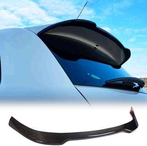 Heckspoiler aus Kohlefaser, passend für Fiat 500 Abarth 595 2010–2020, Heckklappe, Heckklappe, Highkick-Spoiler, Flügellippe