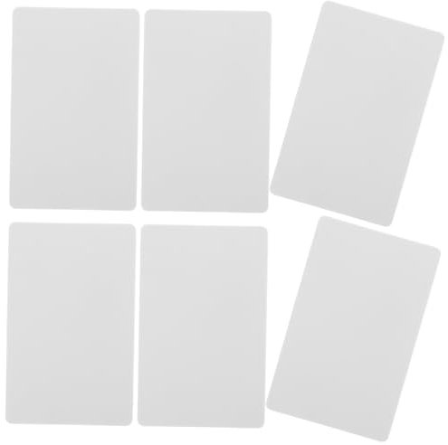 STOBOK Card Reader Cleaning Cards and Pvc Material Individually Sealed Packaging with Spunlace Fabric 10pcs Standard Thickness Cleaning Accessories for Pos Terminal Printer