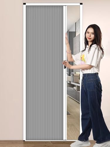 Porte Pliante accordéon Porte Pliante Accordéon De 240 220 215 203 200 CM De Hauteur, Kit De Porte Coulissante Invisible De 100 93 90 83 80 73 70 63 60 CM De Largeur(H 203cm,W 70cm)