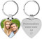 Porte Clef Personnalisable Avec Gravure De Photos Et D'icônes, Porte Clé Couple Coeur Personnalisé, Cadeau Créatif Pour Petit Ami, Petite Amie, Maman, Papa, Noël, Saint-Valentin (Amour)