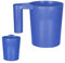 Grand gobelet doseur pour liquides | Gobelet avec bec verseur et louche pour piscine, cuisine, pâtisserie, liquides, jardin, linge et maison