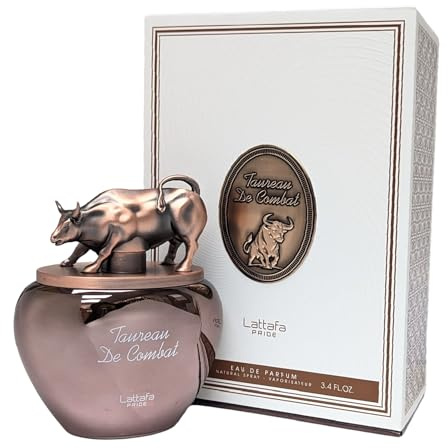 Taureau De Combat 100ml by Lattafa Pride Eau de Parfum Spray for Men Women- Amber Spicy Tobacco