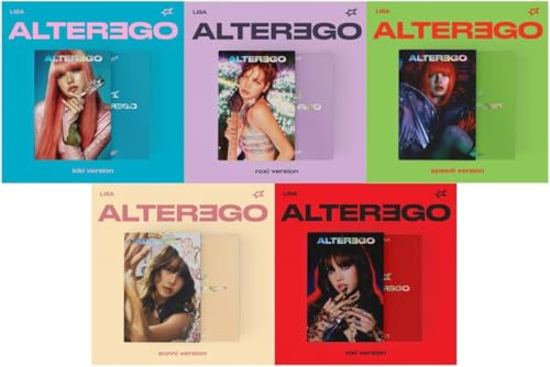 LISA Alter Ego [Photobook ver.] Album+Store Gift (speedi ver.) + Extra photocards