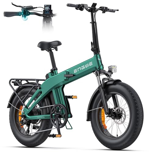 ENGWE EP-2 3.0 Boost Bici Elettrica Pieghevole | Bluetooth e APP, Ricarica in 3.5 ore Batteria al Litio da 48V e 13.5Ah, Fino di 135KM, Sensore di Coppia e Freni Idraulici