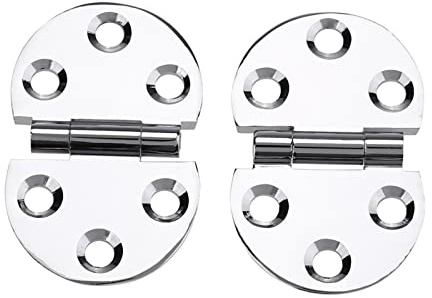 Haofy Charnière de Table Pliante à 270 Degrés, Charnières d'armoire Rondes en Acier Inoxydable pour Meubles, Fonctionnement Fluide avec une capacité de Charge élevée, Idéale pour les Machines à