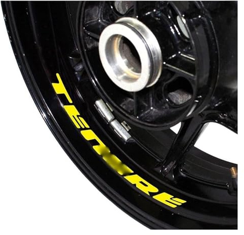 Für Für T&enere 250 660 700 1200 17 Zoll Rad Motorrad Räder Reifen Aufkleber Motorrad Dekorative Aufkleber(10)