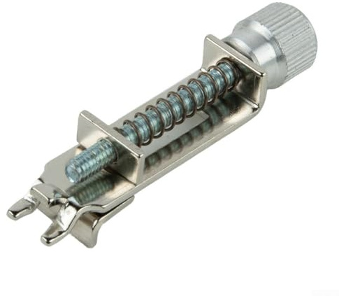 SiSinkal Strumento professionale di intonazione tremolo per chitarra, chiave di regolazione del ponte a doppia chiusura, con controllo della sella a punta delle dita, compatibile con sistemi Floyd