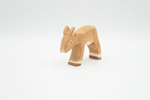 Holzspielwaren Ackermann REH aus Holz – Wald Holzspielzeug, aus Schwäbischer Handarbeit (100% ökologisch)