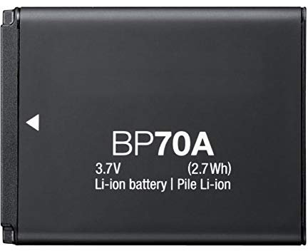 Amsahr BT-SAMBP70A-1CT Numérique Remplacement Caméra/Caméscope Batterie pour Samsung Bp-70A/Bp70A/Pl200/Pl80/Pl90/St100/St60/St70 Gris
