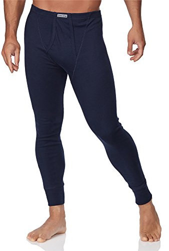 Timone Herren Lange Unterhose (Dunkelblau, L)
