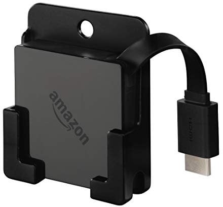 Hama Halterung für Amazon Fire TV 2. Generation (Fire TV Box-Halter, zur VESA- oder Wandbefestigung per Schrauben, oder Klebemontage direkt am TV) Wandhalterung schwarz