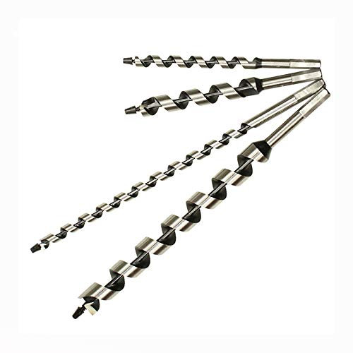 Schneckenbohrer Supertool Sechskantschaft Holz Schlangenbohrer für Schreiner, Schreiner, schneller Schnitt, Durchmesser 22 mm, Holzbohrer-Bits-Set, 350 mm lang (1 Stück)