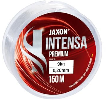 Jaxon Filo da pesca Intensa Premium 150 m/0,10 mm-0,40 mm bobina singola monofilo TOP!, trasparente, 0,16mm / 6kg