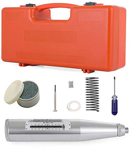 Klassischer Betonstoßhammer Professioneller Betonhammer Rebound Hammer Resiliometer Tester Resiliometer Hammer 10-60Mpa