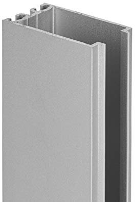 Schulte Ausgleichprofil für Alexa Style 2.0 Duschkabinen alunatur, bis zu 30 mm Ausgleich, D204530 01
