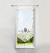 BAILEY JO Bildergardine mit Eule Stickerei Raffrollo Voile Transparent 1er-Pack Gardine (Violett, BxH 40x90cm)