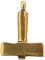Kiss of Leather Colgante de martillo de Thor en bronce nº 146, Bronce