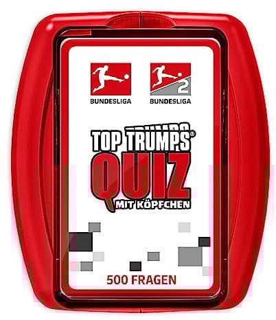 Winning Moves - TOP TRUMPS QUIZ - Bundesliga Edition - Fußball-Quiz - Alter 6+ - Deutsch