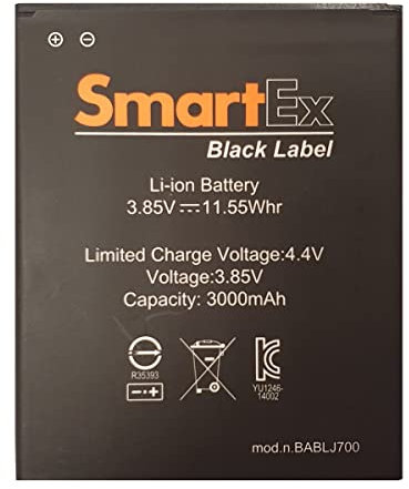 Smartex® Black Label Batteria compatibile con EB-BJ700BBC Samsung Galaxy J7/J4/J4 2018/J7 NEO