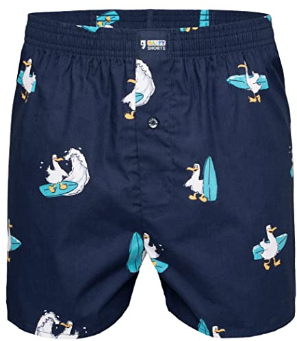Happy Shorts Herren American Boxer Boxershorts Shorts Webboxer mexikanischer Kaktus - Mexican Cactus