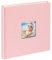 walther design Fotoalbum rosa 26 x 25 cm Spiralalbum mit Cover-Ausstanzung, Fun SA-108-BR