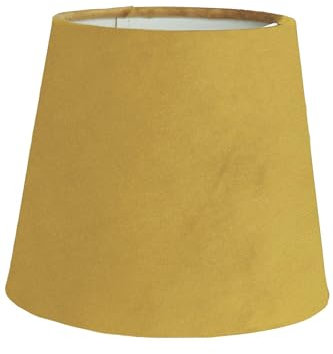 PR Home of Scandinavia Lampenschirm Mia Samt gelb 20 cm