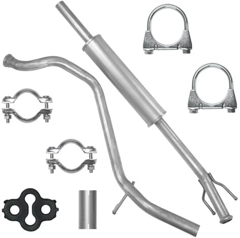 Auspuff Mitteltopf für Peugeot 307 1 I 2003-2008 1.4 Schrägheck