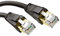 BlueRigger CAT 8 Ethernet Cable - 1M Regular (RJ45, 40Gbps, 2000MHz, CAT8 Internet Cable) High Speed LAN Network Cable - Compatible with Game Consoles, HDTV, Router, PC