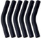 CTDWNT Metal Straw Silicone Tips,6 Pcs 8mm Reusable Silicone Straw Tips,Food Grade Rubber Metal Straws Tips Covers,for Stanley Cup Tumbler Fit for 8-10mm Diameter Straws, Black