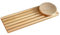 JUTSTJUKO Stifthalter, gewelltes Stifteablage, Holz, Schreibtisch-Organizer, Stiftehalter, Füllfederhalter, Stift-Organizer für den Schreibtisch (Log)