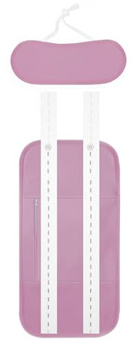 Bio Rizinusöl Pack Wrap - Wiederverwendbares Rizinusöl Kompresse Wrap Kit mit verstellbaren elastischen Schultergurten - Bio Flanell Rizinusöl Packs - Wasserdicht & Öldicht