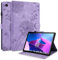 Rostsant Funda para Lenovo Tab M10 3rd Gen 10.1 Funda de Cartera de Cuero con Estampado de Diente de león Cubierta magnética para Lenovo Tab M10 3rd Gen 10.1 Pulgadas TB-328FU/328XU Violeta