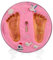 CRILSTYLEO Handabdruck-Andenkenrahmen Baby-Hand- und Fußabdruck-Set stabile Tonform für Neugeborene Babyparty-Bevorzugung