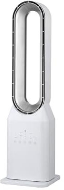Melchioni Family | MF2519BLS, Ventilatore Senza Pale con 3 Velocità, Oscillazione, Timer 7,5h, Telecomando, 50W, 220–240V, Altezza 90 cm, Design Compatto, Silenzioso ed Efficiente