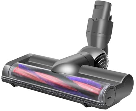 Cepillo de turbina compatible con Dyson V6 DC58 DC59 DC62 DC72, cabezal eléctrico de accionamiento directo for aspiradora de alto torque.