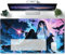 Gaming Mouse Pad Anime Patterns XL, Extended Mat Desk Pad, Long Non-Slip Rubber Base Mouse Pad 600x300x3mm