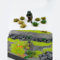 Para césped estático verde tupido para modelos, elección ideal para exhibiciones y para paisajes en miniatura (2)