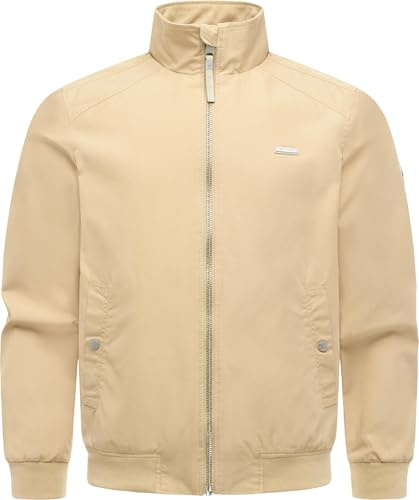 Ragwear Herren leichte Übergangsjacke kurze Jacke mit Stehkragen und weichen Bündchen Izzyk YOUMODO S-6XL