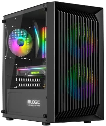 GER-POL TOP PC Gaming | Intel Core i7 | GEFORCE RTX 3060 - RAY TRACING | 16GB RAM | 1TB SSD | WLAN | Windows 11 | RGB Gaming Computer