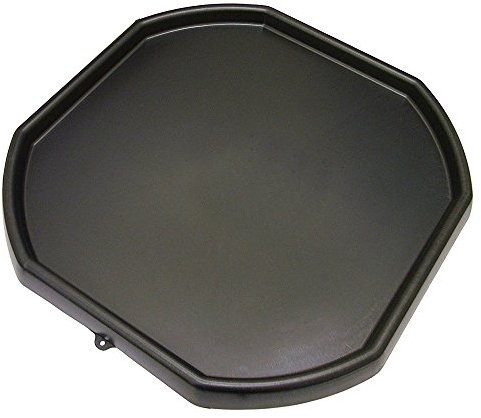 KetoPlastics Large Black Plastic Builders Building Material Mixing Tray Spot for Cement Mortar Sand Plastering Time MIXING TRAY