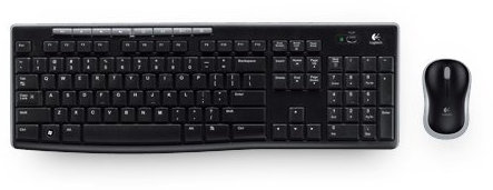 Logitech MK270 Combo Tastatur und kabellose Maus kabellosem Nano-Empfänger (QWERTZ- Deutsches Tastaturlayout) schwarz 5er Pack