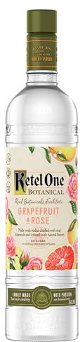 Ketel One Botanical Grapefruit & Rose Spirit Drink | 30% vol | 70cl | Ketel One Vodka Base Distilled with Botanicals & Infused with Natural Flavours | Enjoy in Mixed Drinks