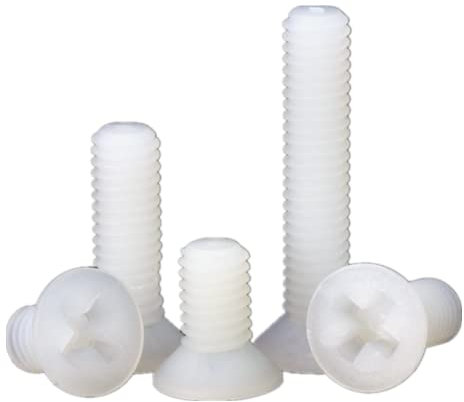 Kunststoffschraube Kunststoff-Senkkopfschraube-M2,5 * 12 (100)